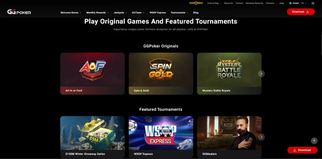 GGPoker-turneringer