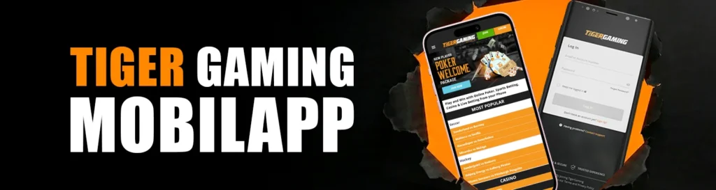 Mobile Poker App von Tiger Gaming