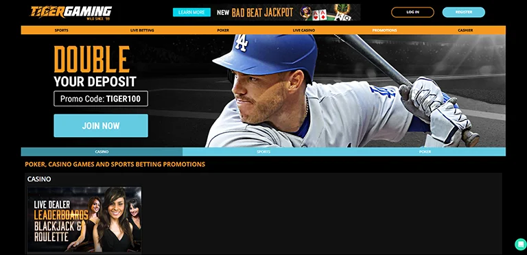 Tiger Gaming kampanjer