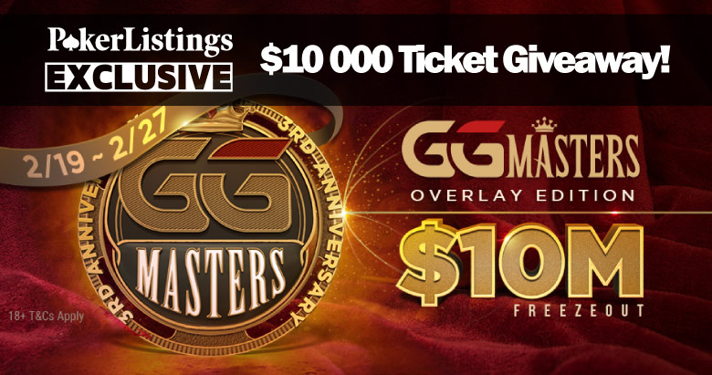 GGPoker & PokerListings bruker 10 000 dollar på å betale deltakelse i Overlay Edition for våre lesere!