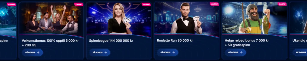 Kampanjer Boomerang Bet