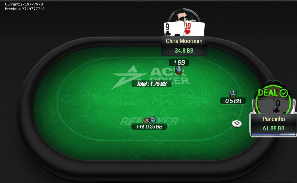 Forsøk på deal i $1,050 The Sunday Banana $400K GTD