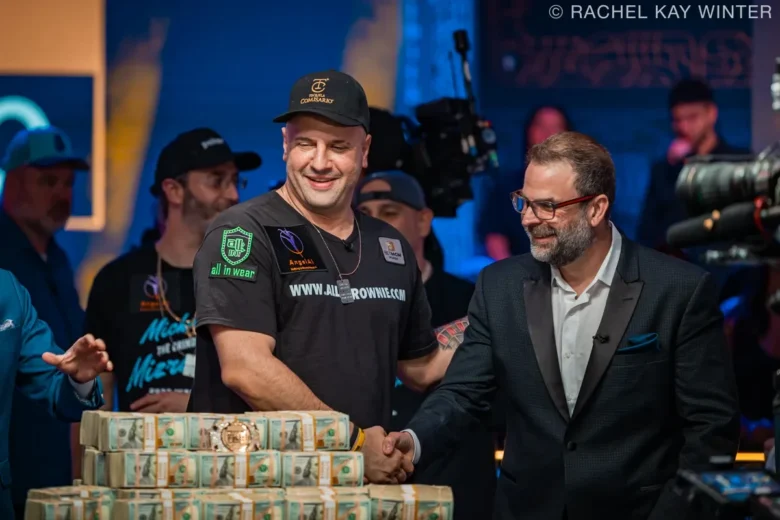 Michael Mizrachi under WSOP Main Event 2025