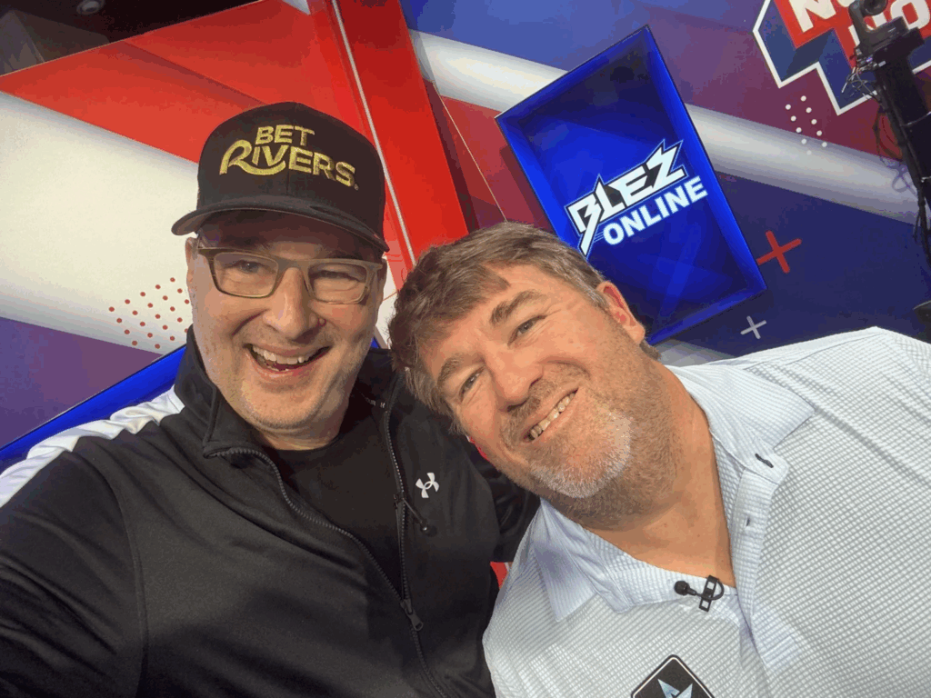 Phil Hellmuth og Chris Moneymaker