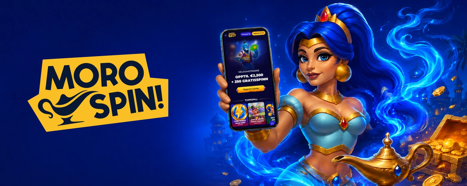 Mobilspilling hos Moro Spin Casino