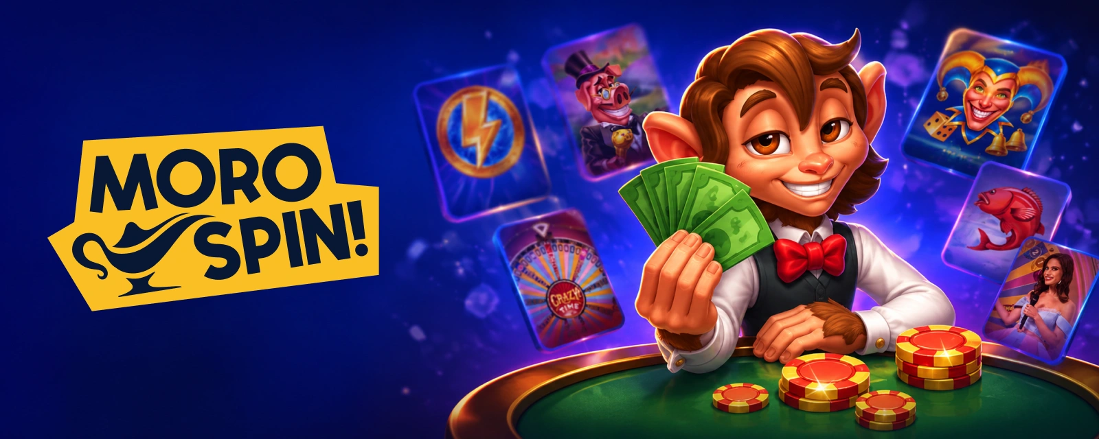 Spill & Leverandører hos Moro Spin Online Casino