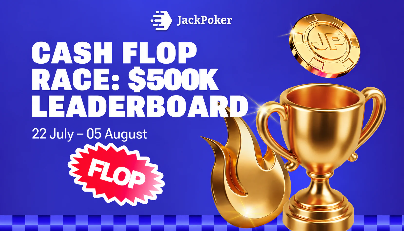 JackPoker Flop Race byr på $500K på leaderboardene