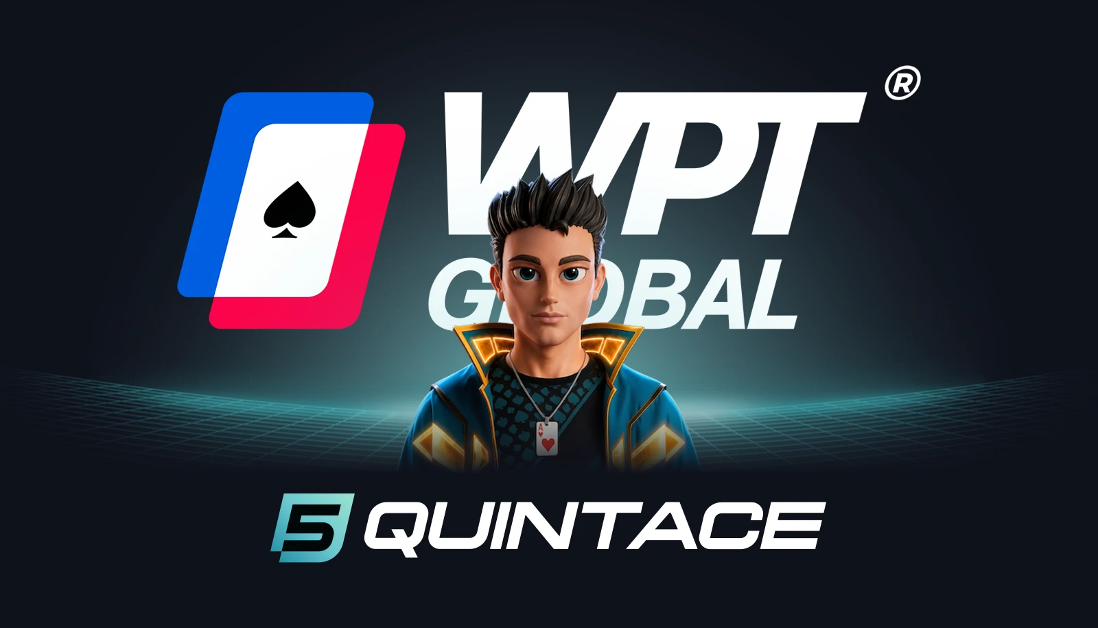 QuintAce AI Poker Coach debuterer hos WPT Global