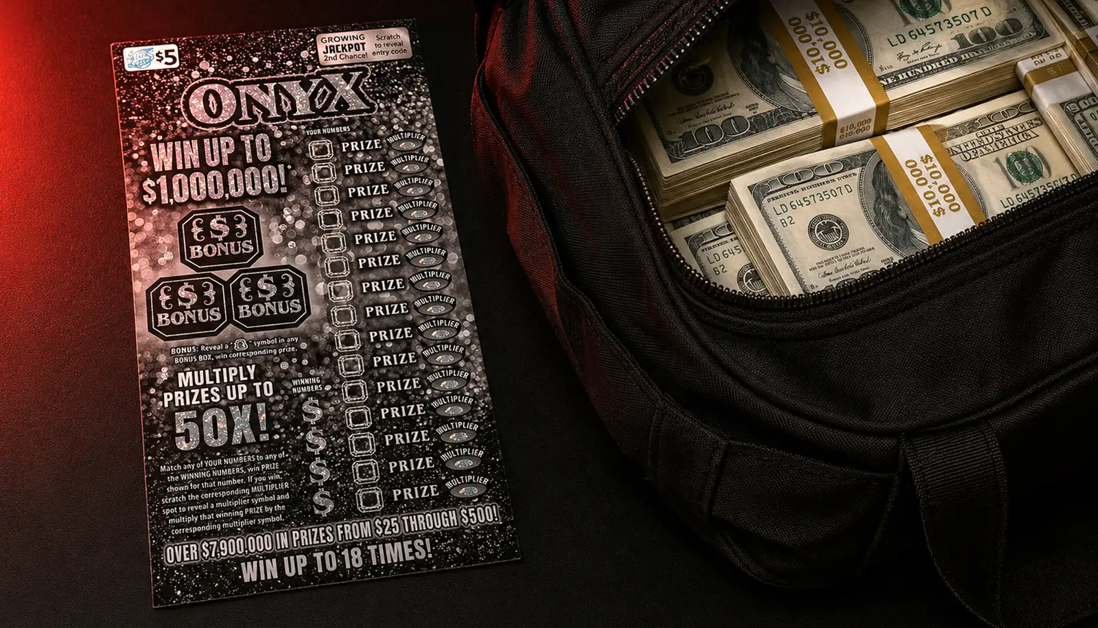 Lotteritabben kostet ham 10 000 dollar – uker senere vant Steve én million