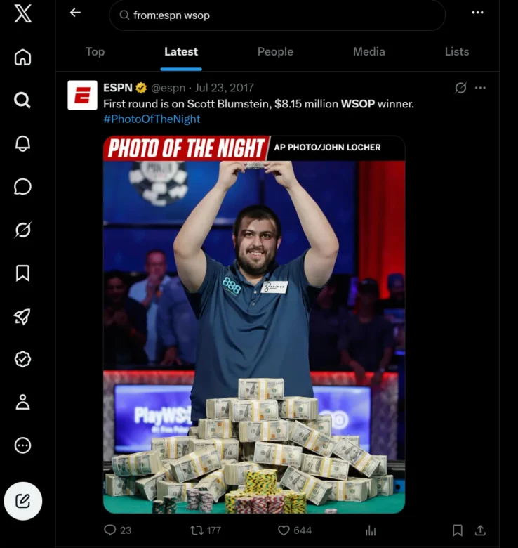 ESPN på X