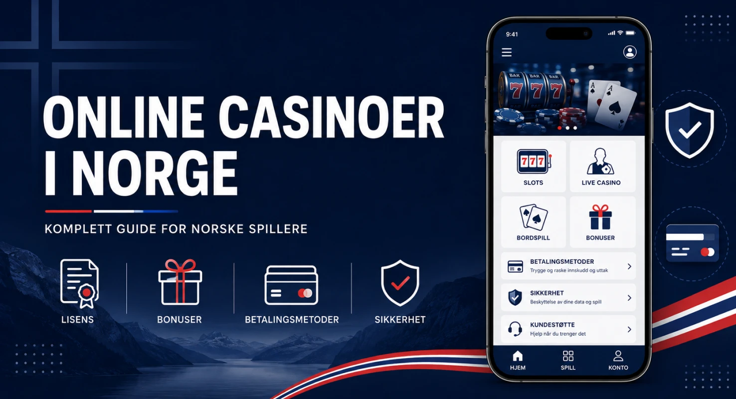 Online casinoer i Norge