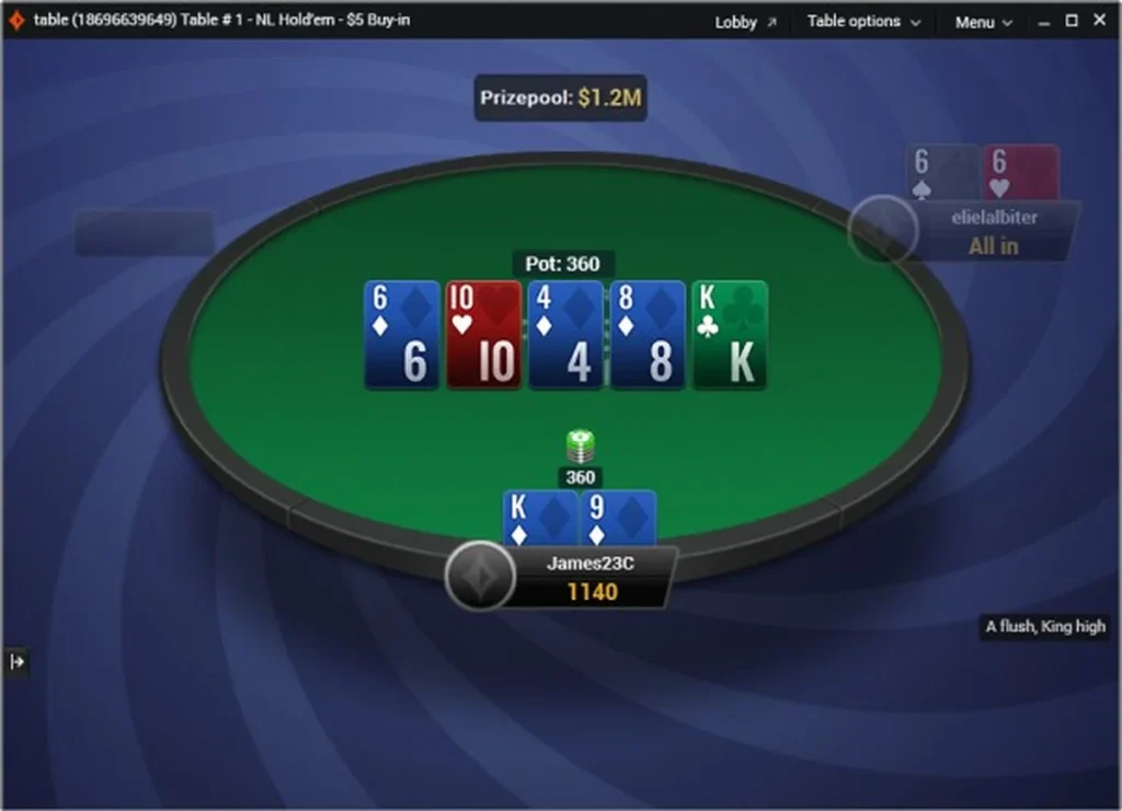 James «James23C» Carmichael ble partypokers første SPINS-millionær i 2019 – $1 million fra en $5-buy-in etter 19 hender.