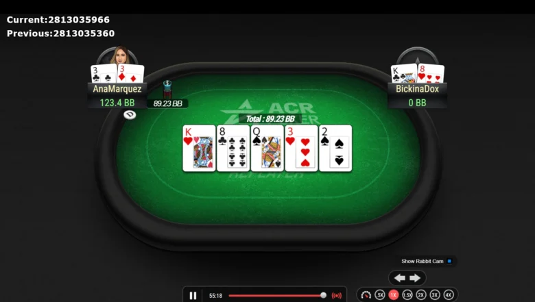 Marquez startet finalebordet som delt chipleader med BickinaDox. Etter 38 minutter var feltet ryddet, og hun vant etter 17 minutters heads-up.