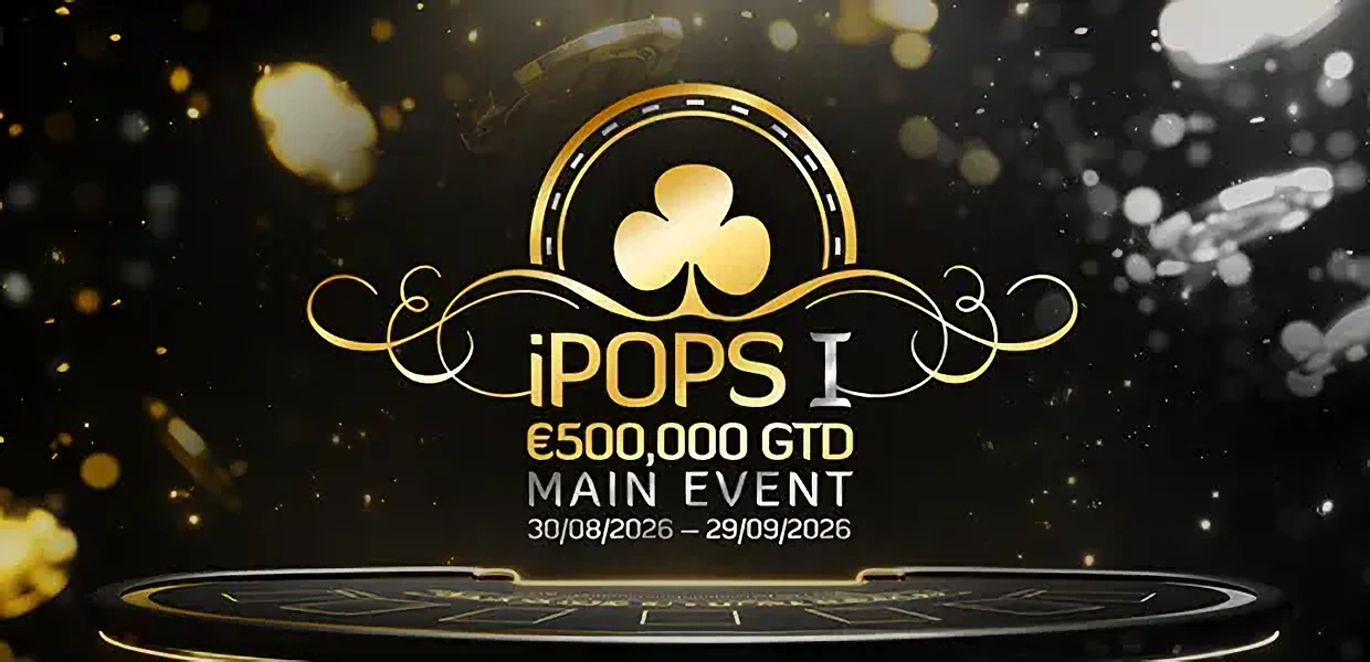 iPOPS gjør comeback på RedStar Poker – Main Event med €500,000 GTD