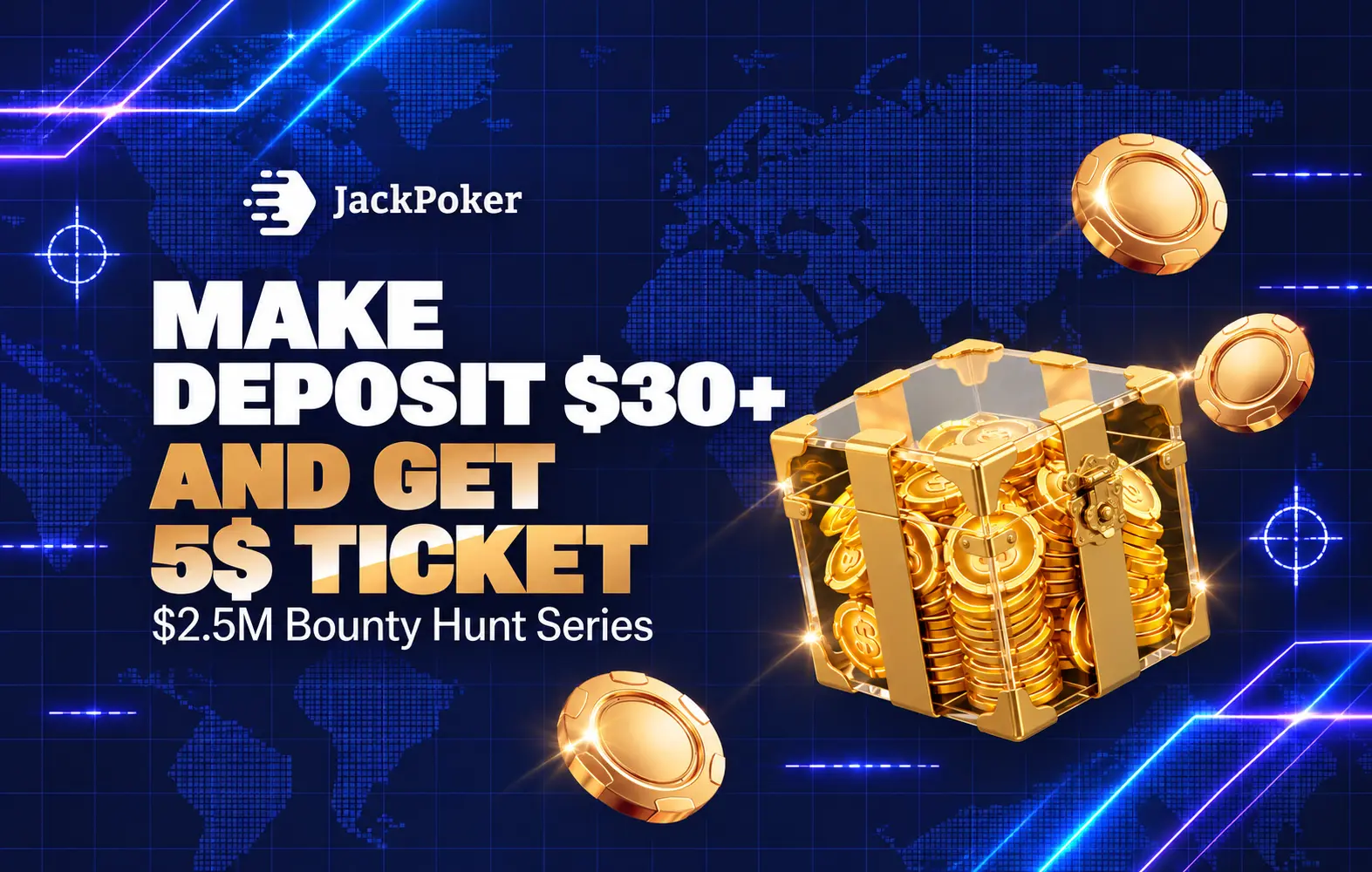 JackPoker åpner en siste vei inn i Bounty Hunt Series