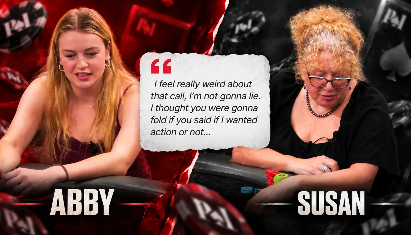 Vennskap på prøve ved pokerbordet: Striden mellom Abby Merk og Susan