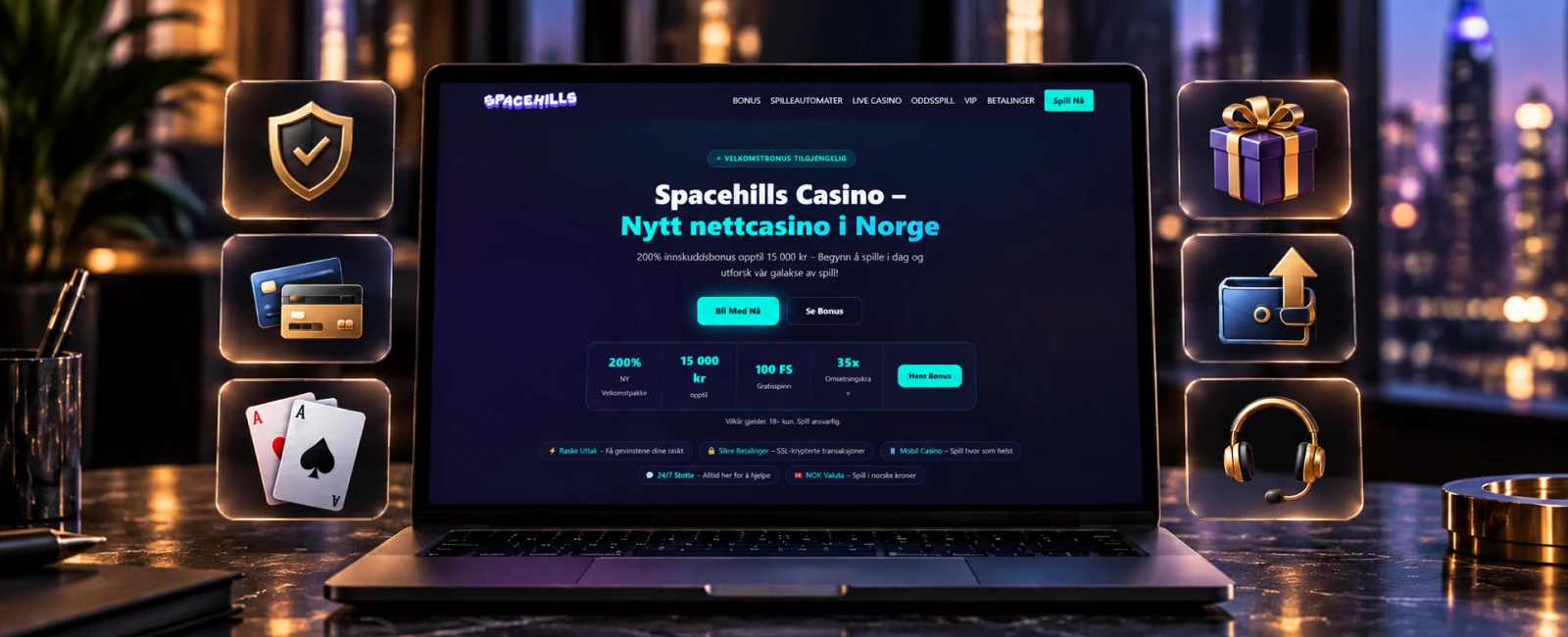 Eksempel på et nytt casino i praksis