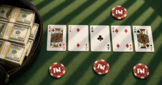 Britiske «Gwaugh1» gjorde $5 om til $1 million på 18 minutter i Spin & Go. Her er fire av de villeste jackpot-resultatene.