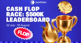 JackPoker Flop Race byr på $500K på leaderboardene