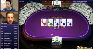 Vyacheslav Balaev vinner sin første GGMillion$ etter å ha endret planene ($325,319)