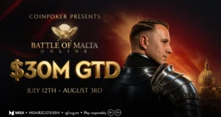 Battle of Malta Online debuterer hos CoinPoker: Dette må spillerne vite