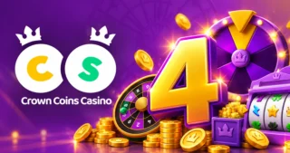 Crown Coins Casino har flere aktive kampanjer denne måneden.