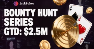 JackPoker starter Bounty Hunt Series 31. august med $2 500 000 GTD. Her er det viktigste å vite før serien begynner.
