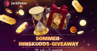 I slutten av juli–starten august 2026 får JackPoker-spillere kampanjer ved innskudd. Bonuser avhenger av om du er ny eller eksisterende kunde.