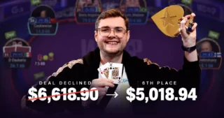 Jamie Dwan avviser deal på WSOP Online-finalebordet – så slår karma tilbake