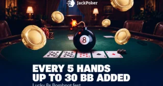 JackPoker inviterer cashspillere til Lucky 8S Bombpot Fest